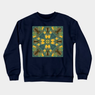 Fantail & Kowhai Forest Crewneck Sweatshirt